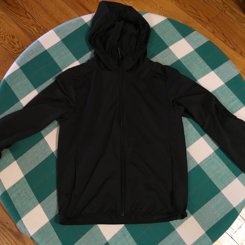 Black UNIQLO Windbreaker
